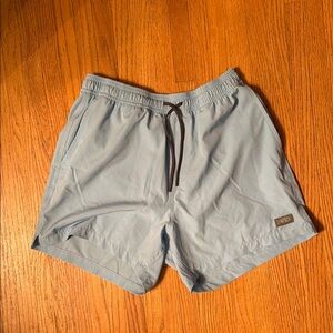 AFTCO Light Blue Men's Swim Trunks Men’s Small swimsuit 👀😍